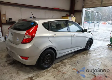 2015 Hyundai Accent Gs из США, поврежденный, VIN KMHCT5AE0FU232221